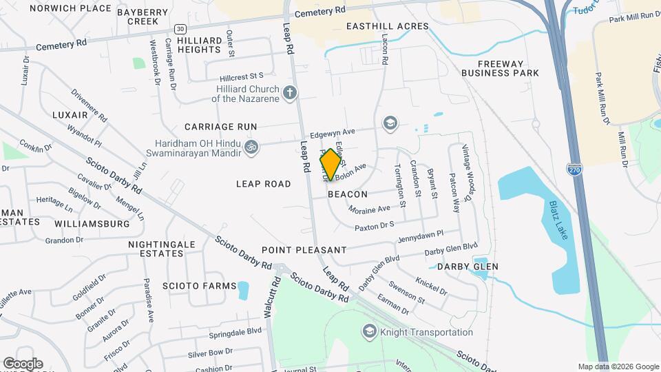 3474 Paxton Dr Mapa y Detalles de la Ubicación