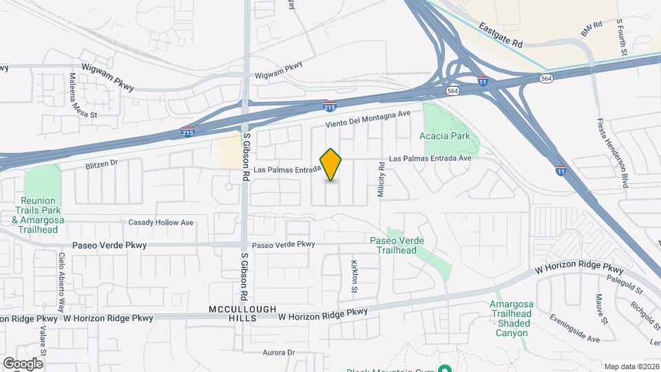 96 Misty Rain St Map and Location Details