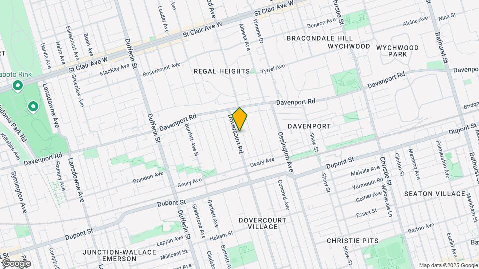 1175-1175 Dovercourt Rd Map and Location Details