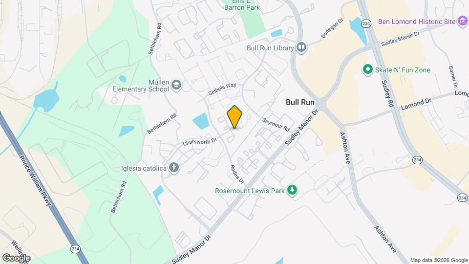 8103 Lacy Dr Map and Location Details