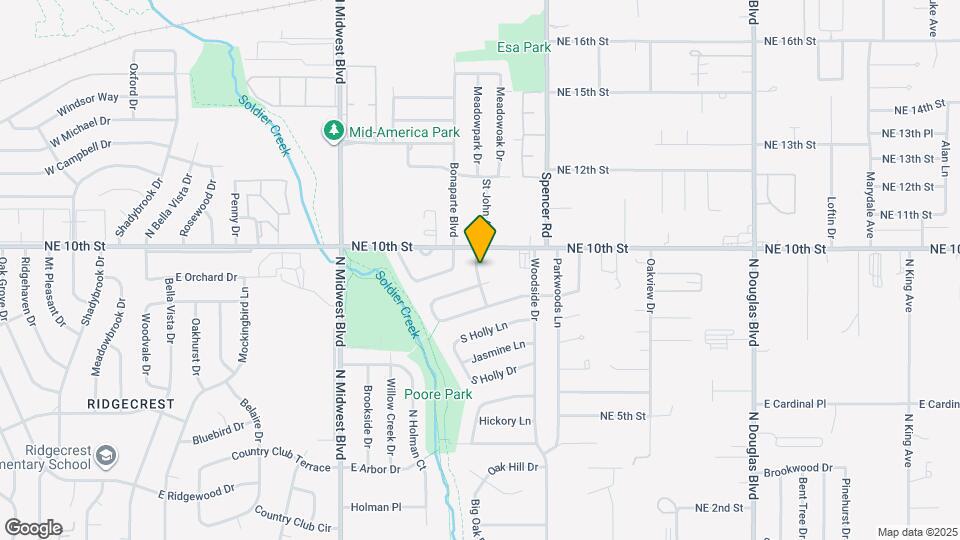 4020 Dogwood Dr Map and Location Details