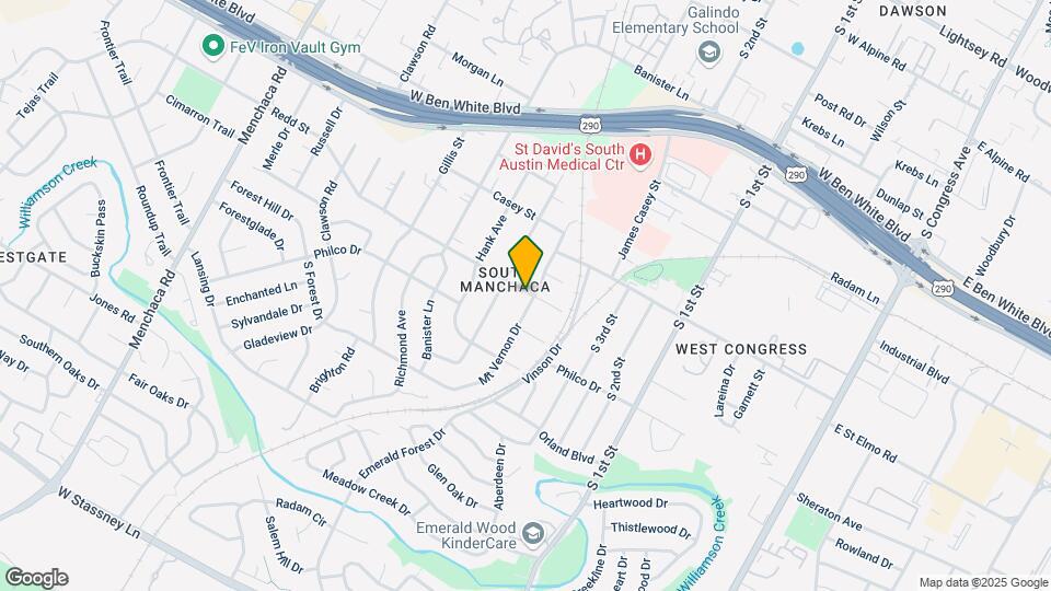 4500 Mt Vernon Dr Map and Location Details