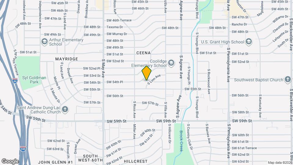 5517 S Linn Ave Map and Location Details