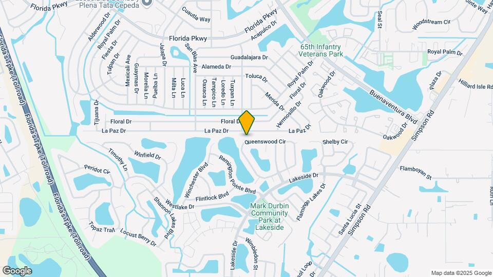2372 Queenswood Cir Map and Location Details