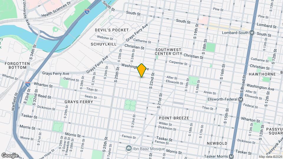 1131 S 23rd St Map and Location Details