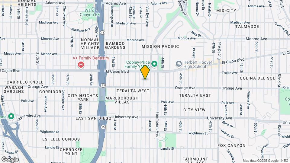 4237 Van Dyke Ave Map and Location Details