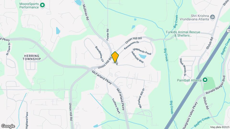 5750 Rives Dr Map and Location Details