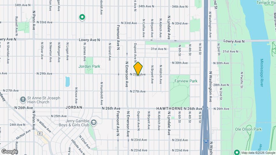 2818 Dupont Ave N Map and Location Details