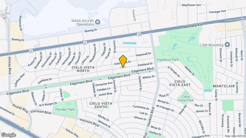 8400 Parkland Dr Map and Location Details
