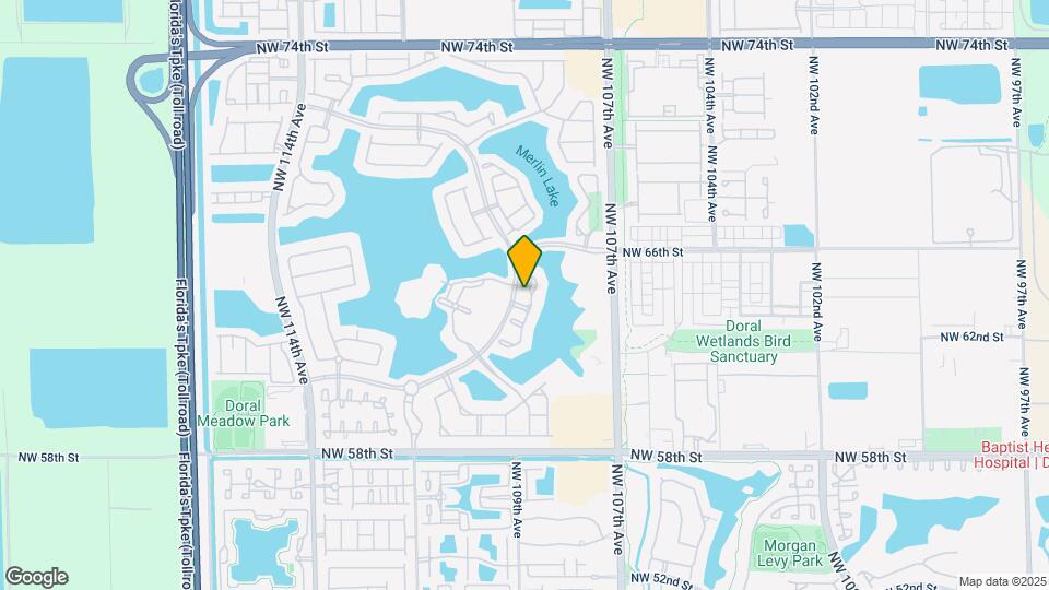 6444 NW 109th Ave Map and Location Details
