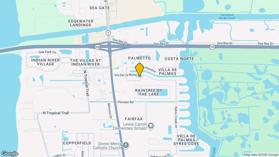 168 Las Palmas Map and Location Details