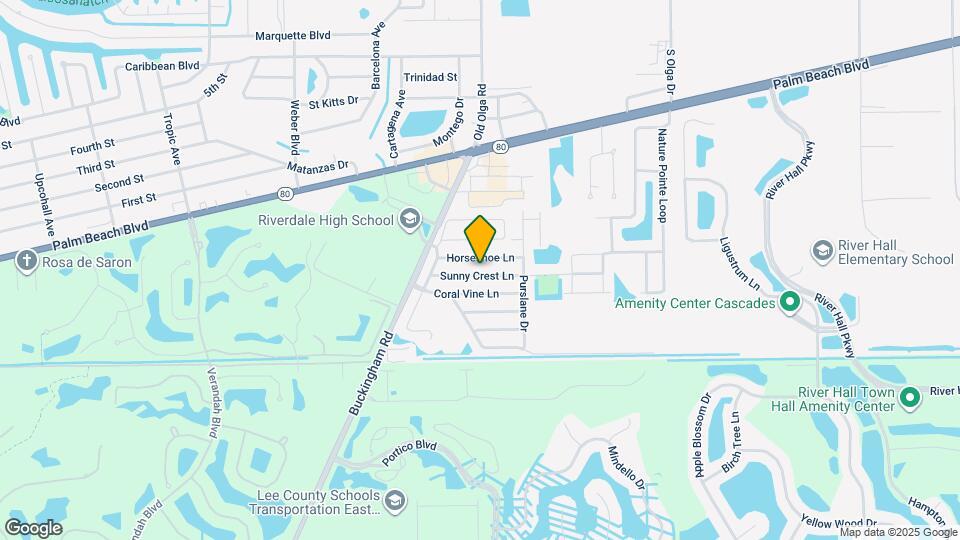15619 Sunny Crest Ln Mapa y Detalles de la Ubicación
