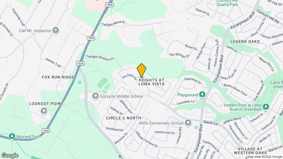 7005 Via Correto Dr Map and Location Details