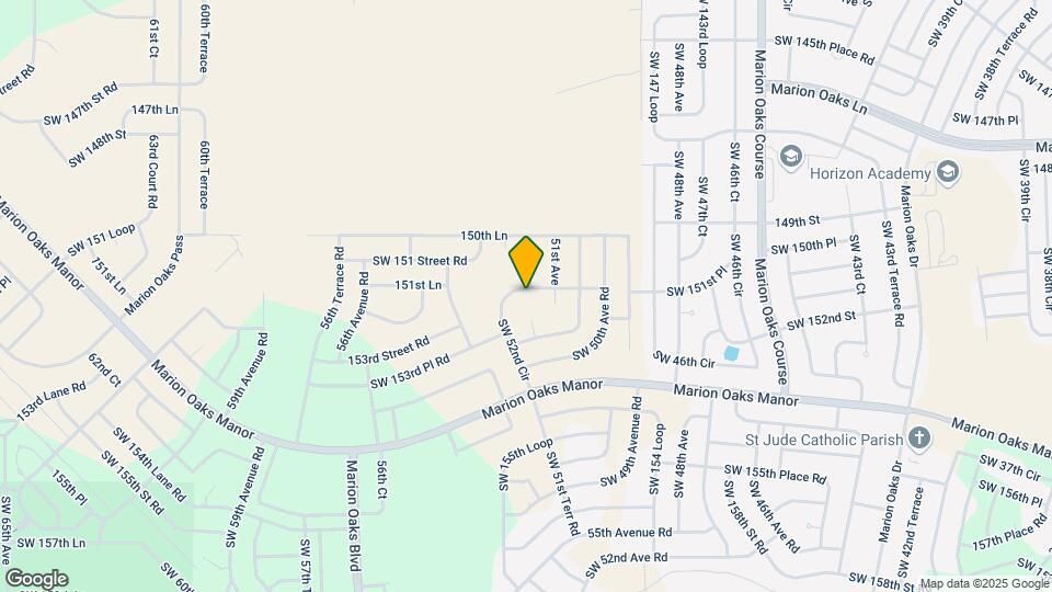 15199 SW 52nd Cir Map and Location Details