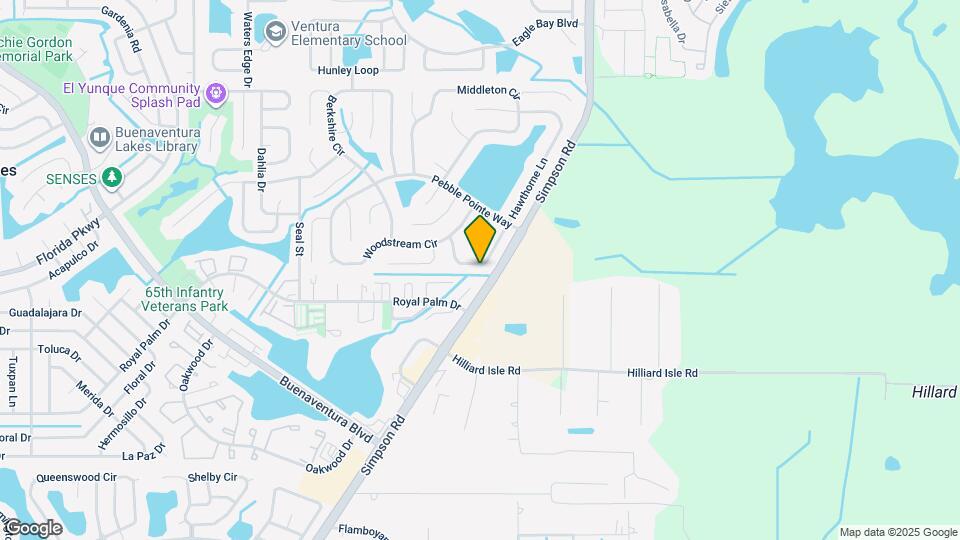 2617 Hawthorne Ln Map and Location Details