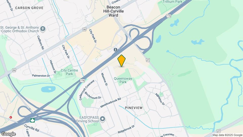 The Monterey Mapa y Detalles de la Ubicación