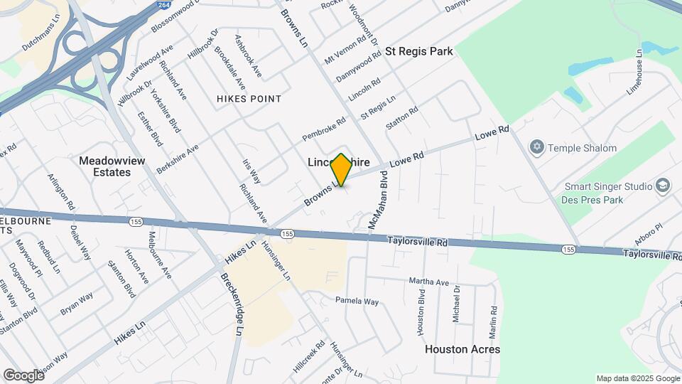 4208 Browns Ln Mapa y Detalles de la Ubicación