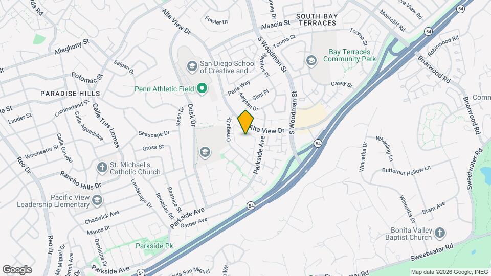 6908 Camphor Ln Mapa y Detalles de la Ubicación