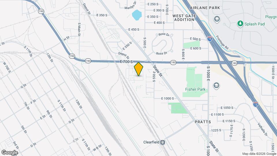 490 E 700 S, Unit 520 Mapa y Detalles de la Ubicación