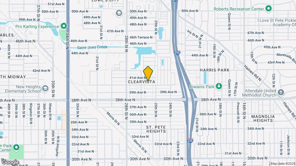 2565 40th Ave N Map and Location Details