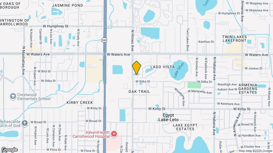 8006 La Serena Dr Map and Location Details