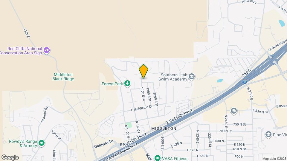 1915 E 1060 N St Map and Location Details