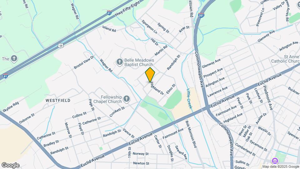 350 Hill Park Dr Map and Location Details