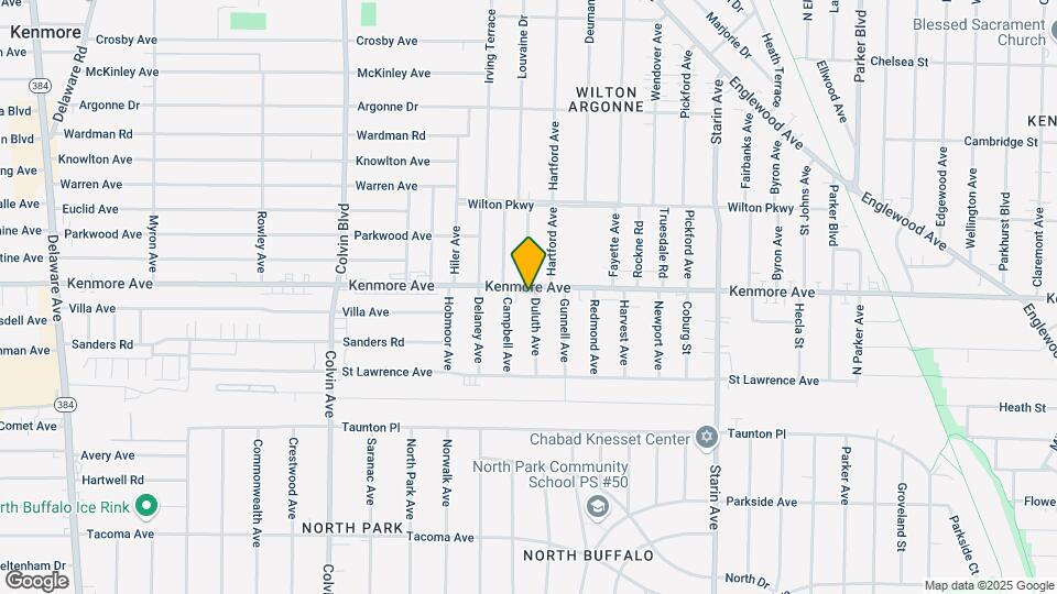 894 Kenmore Ave Map and Location Details