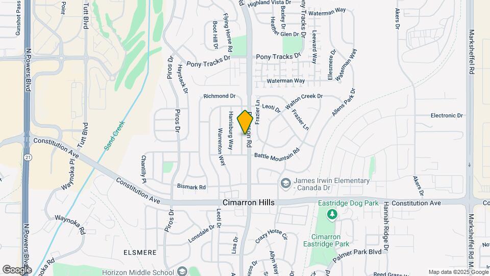 3620 Richmond Dr Map and Location Details