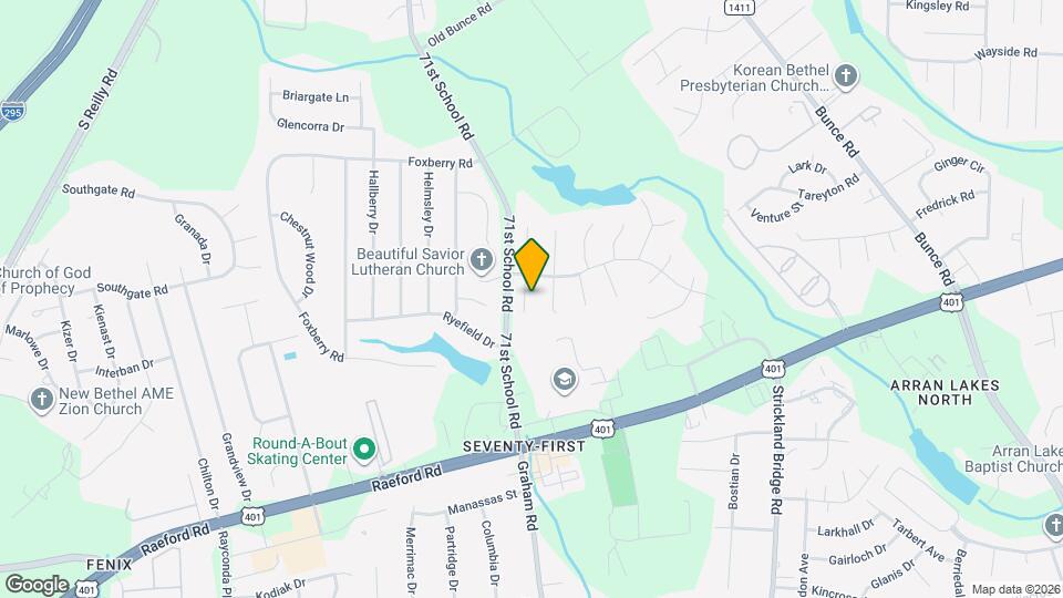 1509 Ridgemont Pl Map and Location Details