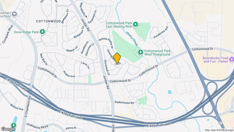 8870 Clover Meadow Ln Map and Location Details