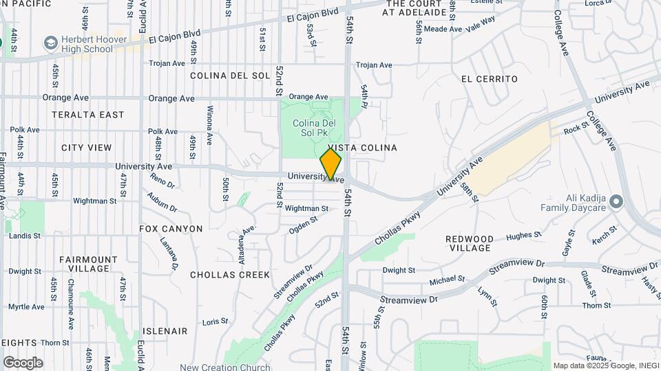 5344 Rex Ave Mapa y Detalles de la Ubicación