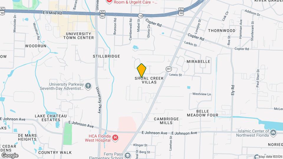 2313 Shoal Creek Dr Map and Location Details