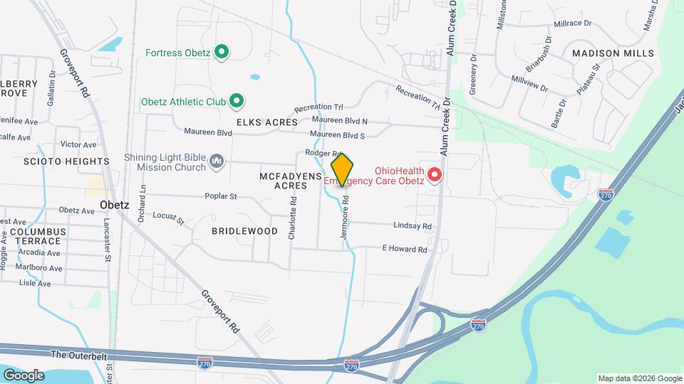 4343 Jermoore Rd Map and Location Details