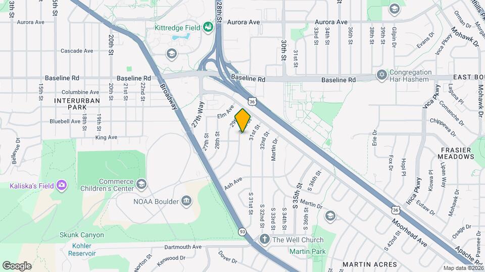 310 30th St Map and Location Details