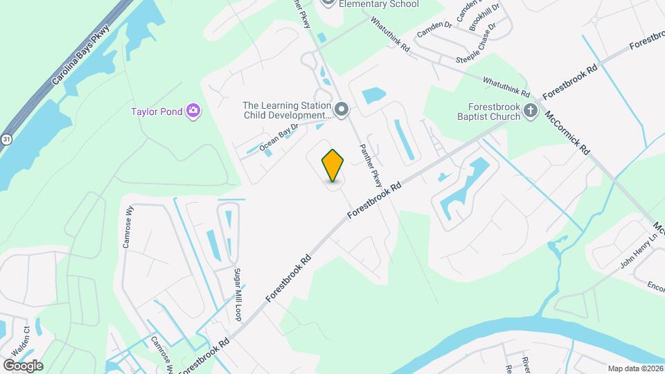 377 Forestbrook Cove Cir Map and Location Details
