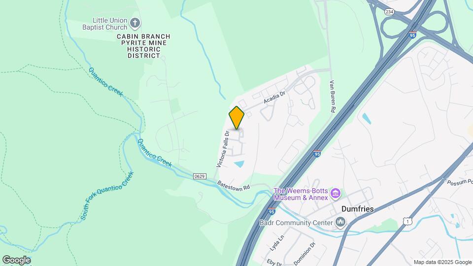 17501 Victoria Falls Dr Map and Location Details