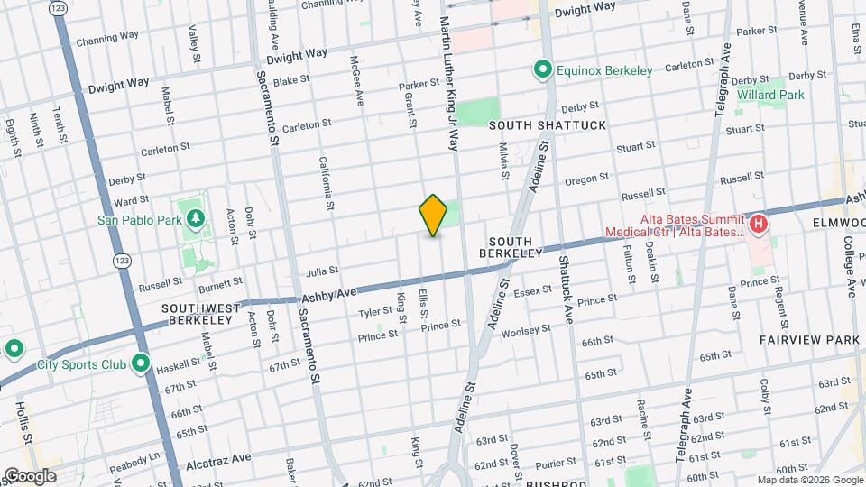 2914 Harper Street, Unit Apt B Map and Location Details