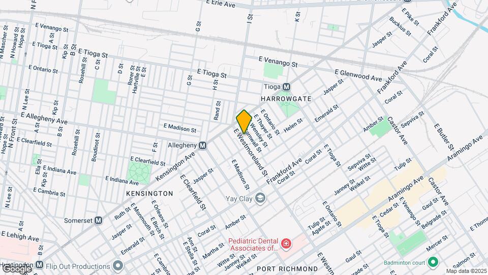 1855 E Westmoreland St Map and Location Details