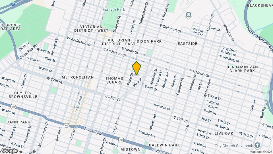 518 E 33rd St Mapa y Detalles de la Ubicación
