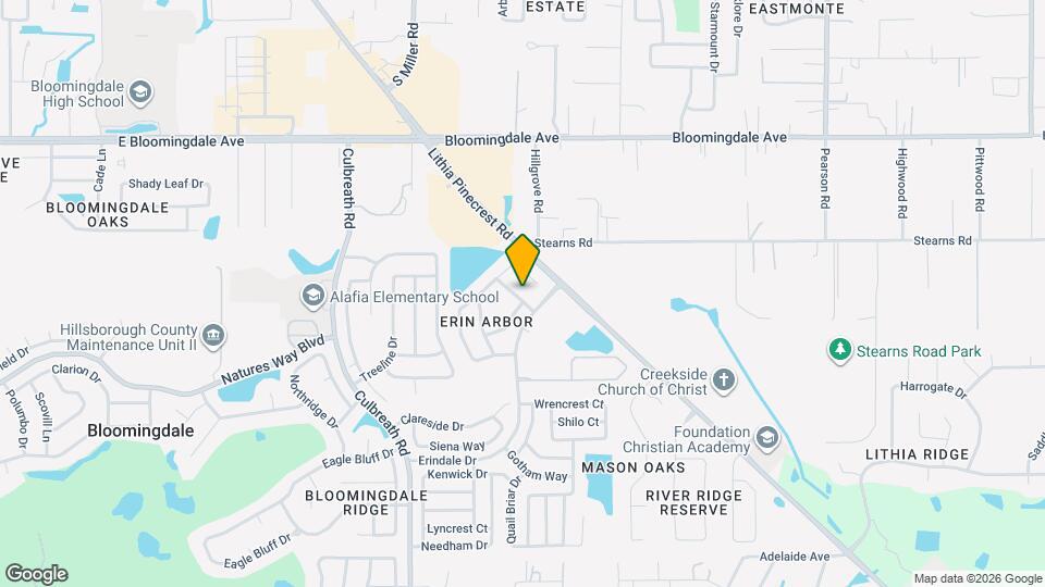 3609 Warmspring Way Map and Location Details