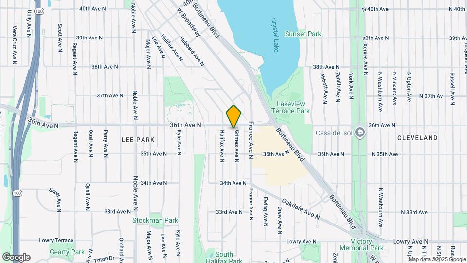 3551 Grimes Ave N Map and Location Details
