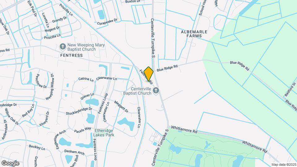 1437 Fentress Rd Map and Location Details