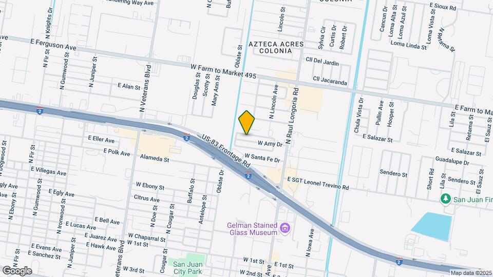 302 W Amy Dr, Unit A Map and Location Details