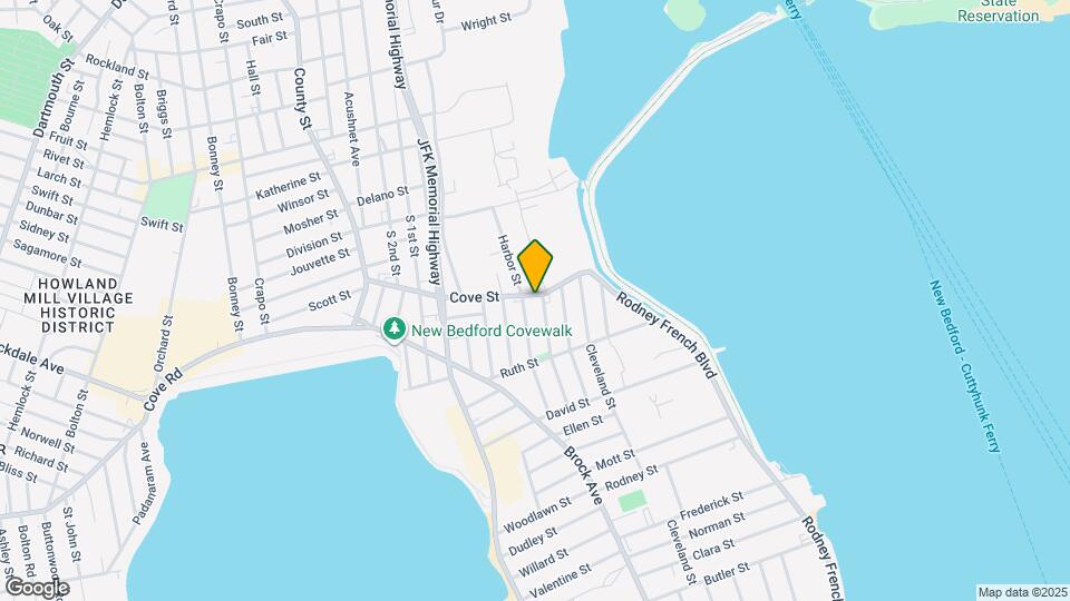 60 Cove St Map and Location Details