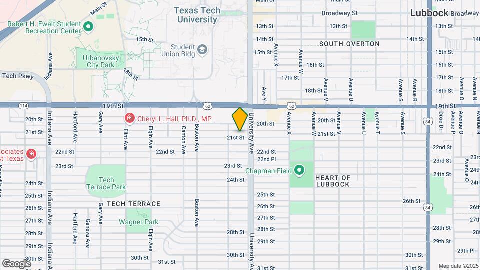 2512 21st St Map and Location Details
