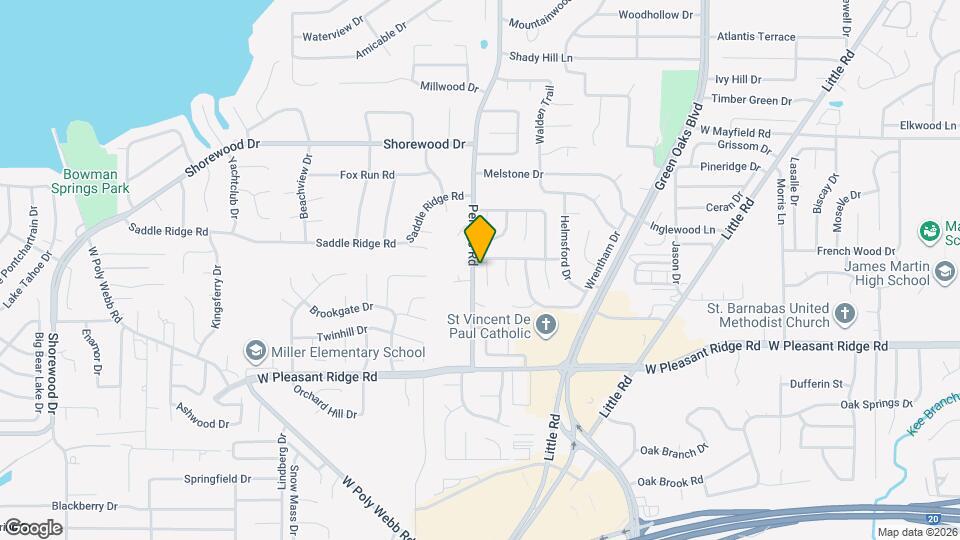 3902 San Miguel Ct Map and Location Details