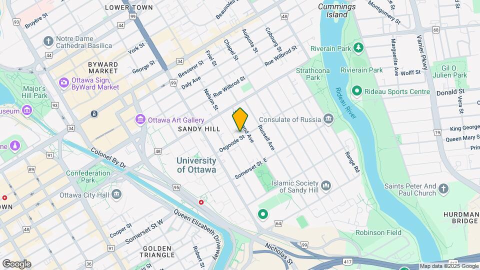 125 Osgoode St Map and Location Details