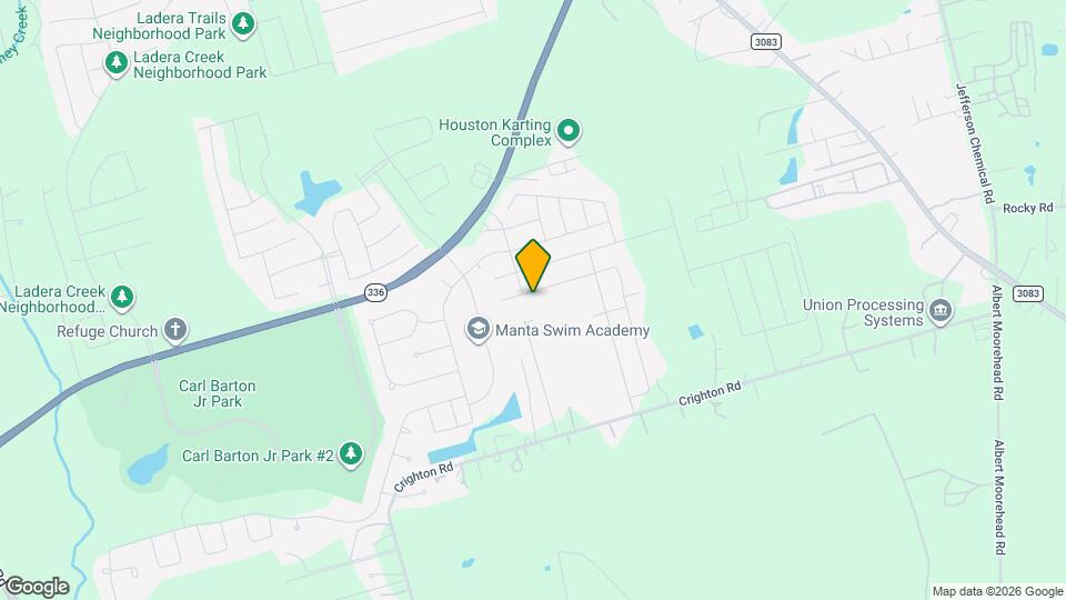 3608 Cub Dr Map and Location Details