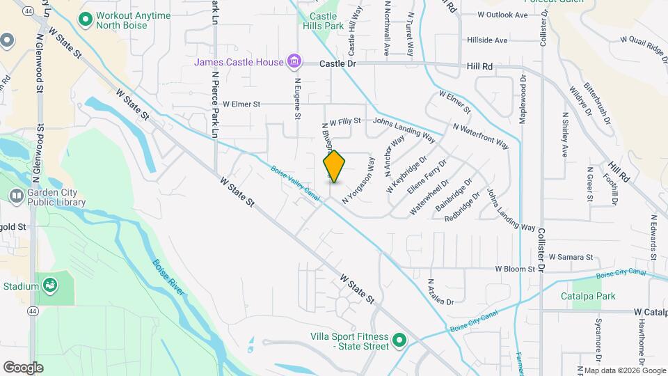 4460 N Bluegrass Ave Map and Location Details